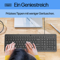 HP INC. 150 Wired Keyboard and Mouse Combo (240J7AA) - QWERTY