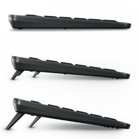 CHERRY STREAM ULTIMATE - Keyboard - Corded - AZERTY - Black