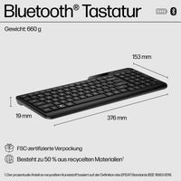 HP INC. 460 Multi-Device Bluetooth Keyboard (7N7B8AA) - QWERTY