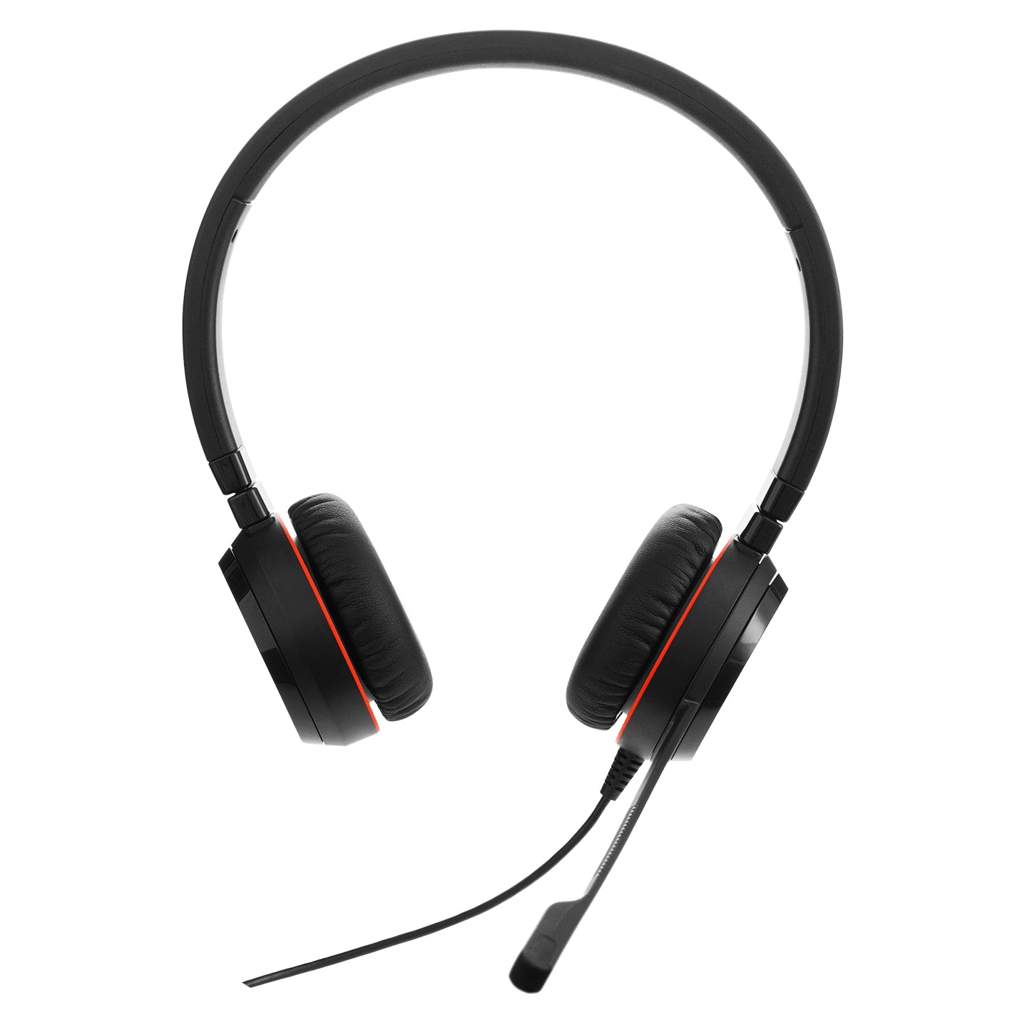 JABRA Evolve 20 SE Stereo - MS - USB C/A Adapter - Leather
