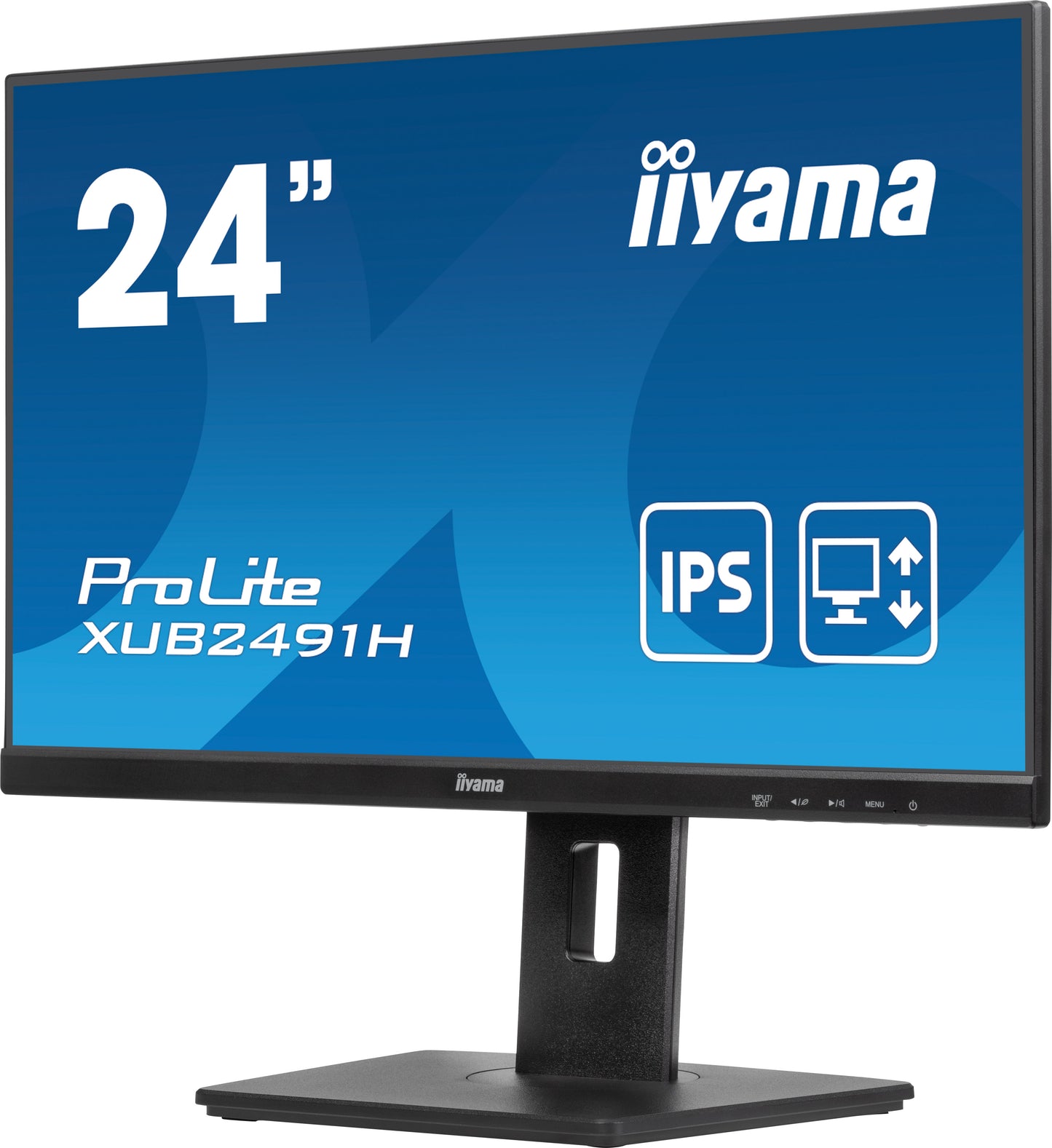 IIYAMA ProLite 24 inch - Full HD IPS LED Monitor - 1920x1080 - Pivot / HAS