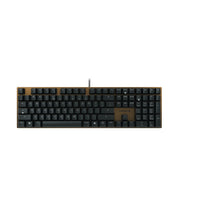 CHERRY KC 200 MX Red Silent - Mechanical Keyboard - Corded - QWERTY - Black/Bronze