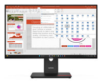 LENOVO ThinkVision T27-40 - 27 inch - Full HD IPS LED Monitor - 1920x1080 - 120Hz - Pivot / HAS / USB-C