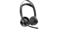 HP INC. Poly Voyager Focus 2 USB-C-C Headset + USB-C/A Adapter + Charging Stand