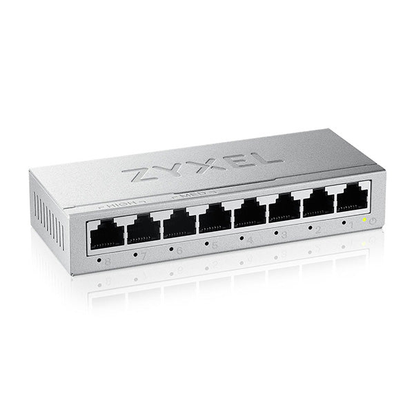 ZYXEL 8-Port Desktop Gigabit Ethernet Switch