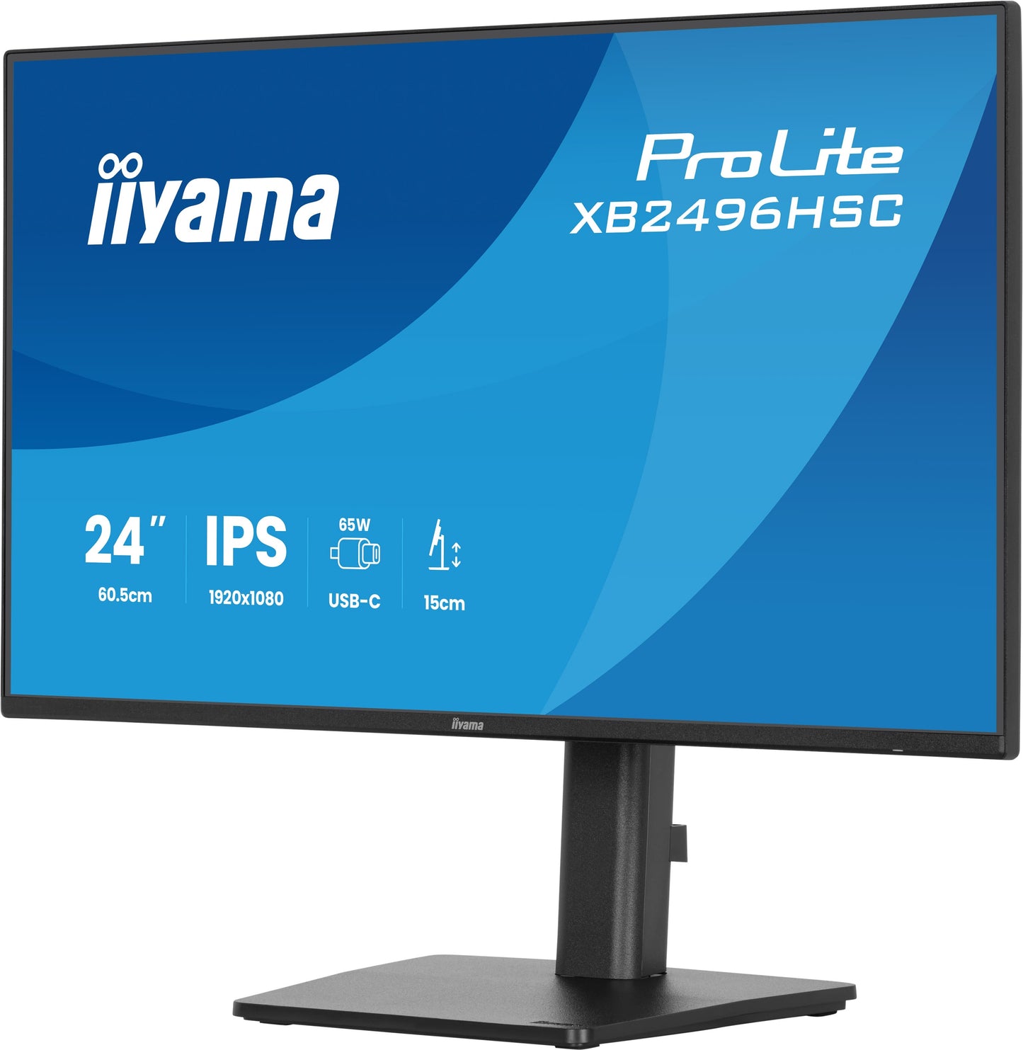 IIYAMA ProLite 24 inch - Full HD IPS LED Monitor - 1920x1080 - HAS / Pivot