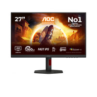 AOC G4 Series - 27 inch - Quad HD LED - 2560x1440 - 240hz - Black