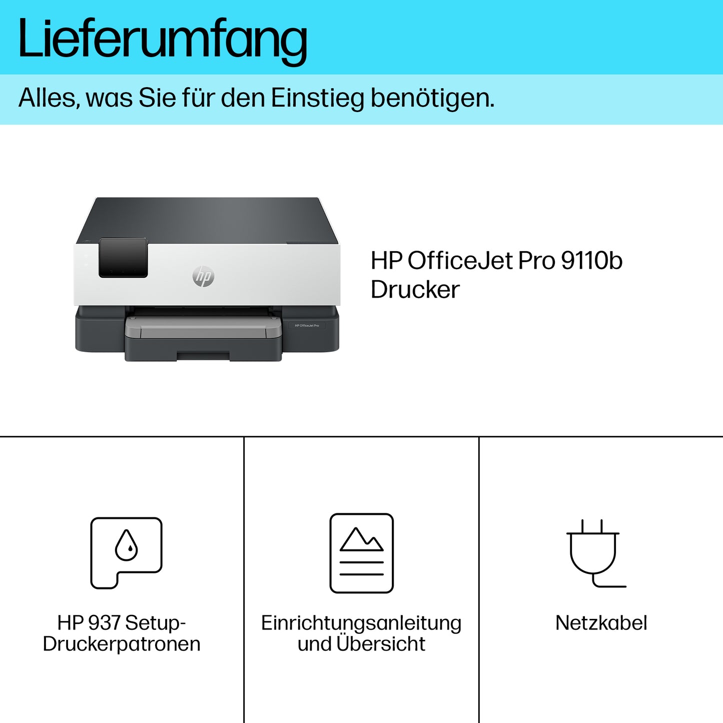 HP INC. OfficeJet Pro 9110b Printer