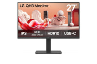 LG BA650QB - 27 inch - Quad HD IPS LED Monitor - 1920x1080 - Pivot / HAS / USB-C