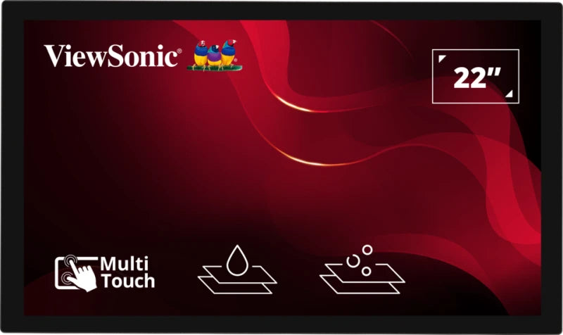 VIEWSONIC Touchscreen LED open frame 22INCH Full HD 16:9 PCAP 250 nits mat glas