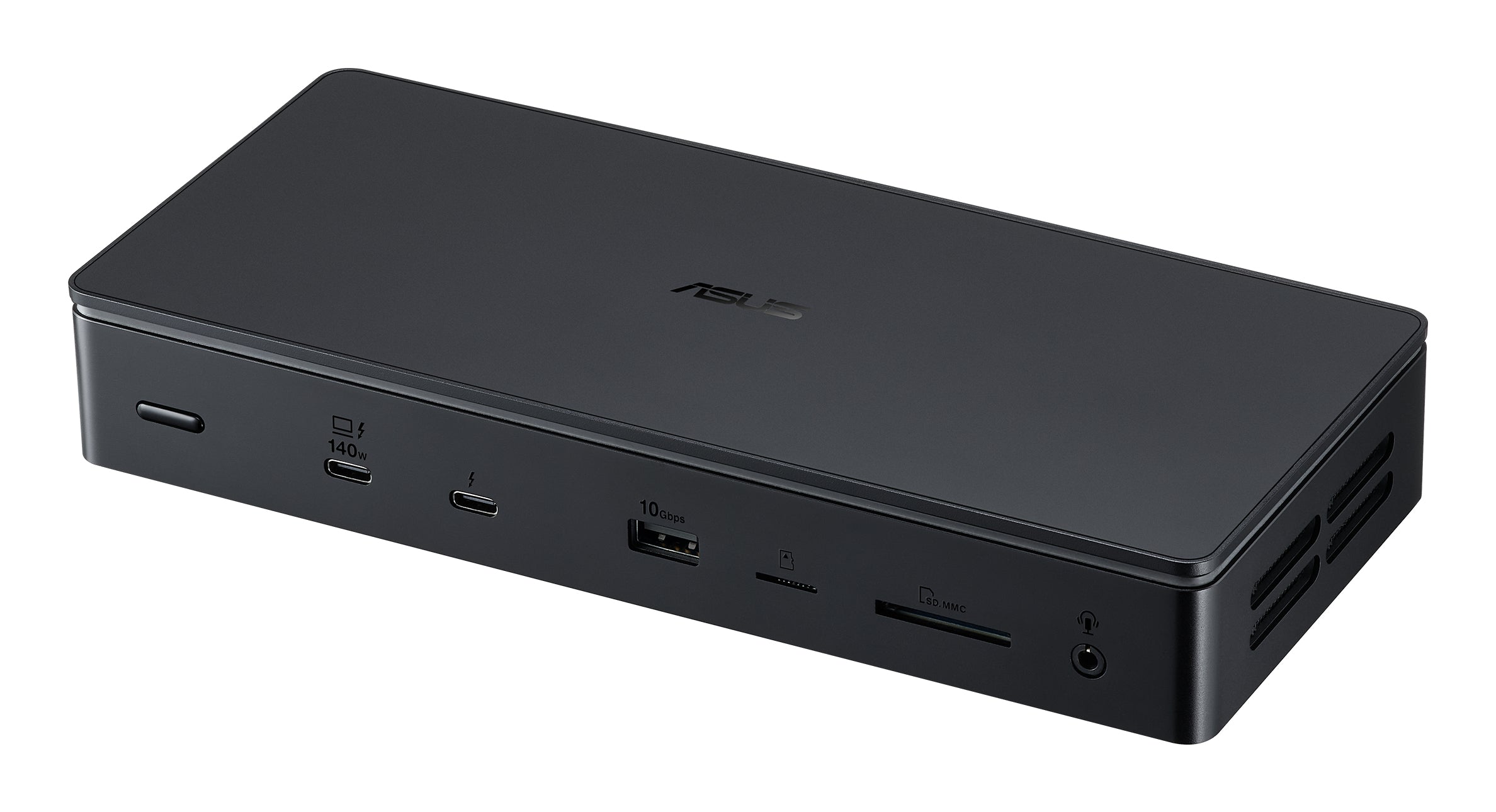 ASUS DC510 - Master Thunderbolt 5 Dock - Thunderbolt 5 - 140W - 2500 Mbit/s - MicroSD TransFlash - SD - Black