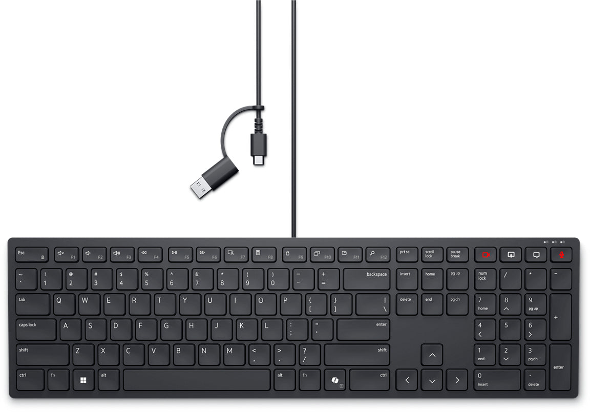DELL Pro Wired Collaboration Keyboard (KB525C) - QWERTY