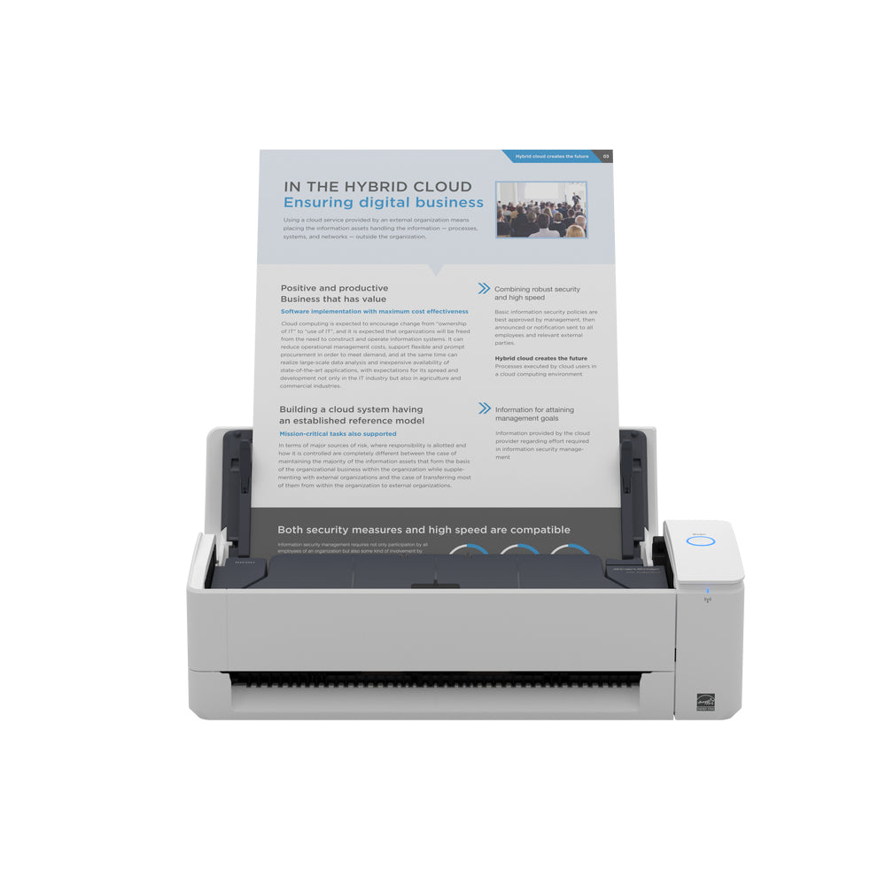 RICOH iX1300 - Duplex - A4 - ADF 20 - 30 ppm - USB 3.2/Wifi (Win/Mac)