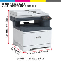 XEROX C325V - Laser printer - Colour - 33 ppm - WiFi