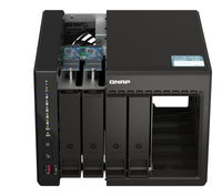 QNAP Intel Celeron J6412 NAS Tower - 4x 3.5 inch Bay - 8 GB RAM - 4GB Flash - Black