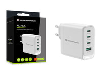 CONCEPTRONIC 4-Port 100W GaN USB PD Charger - USB-C x 3 - USB-A x 1 - QC 3.0 - PPS - PD 3.0
