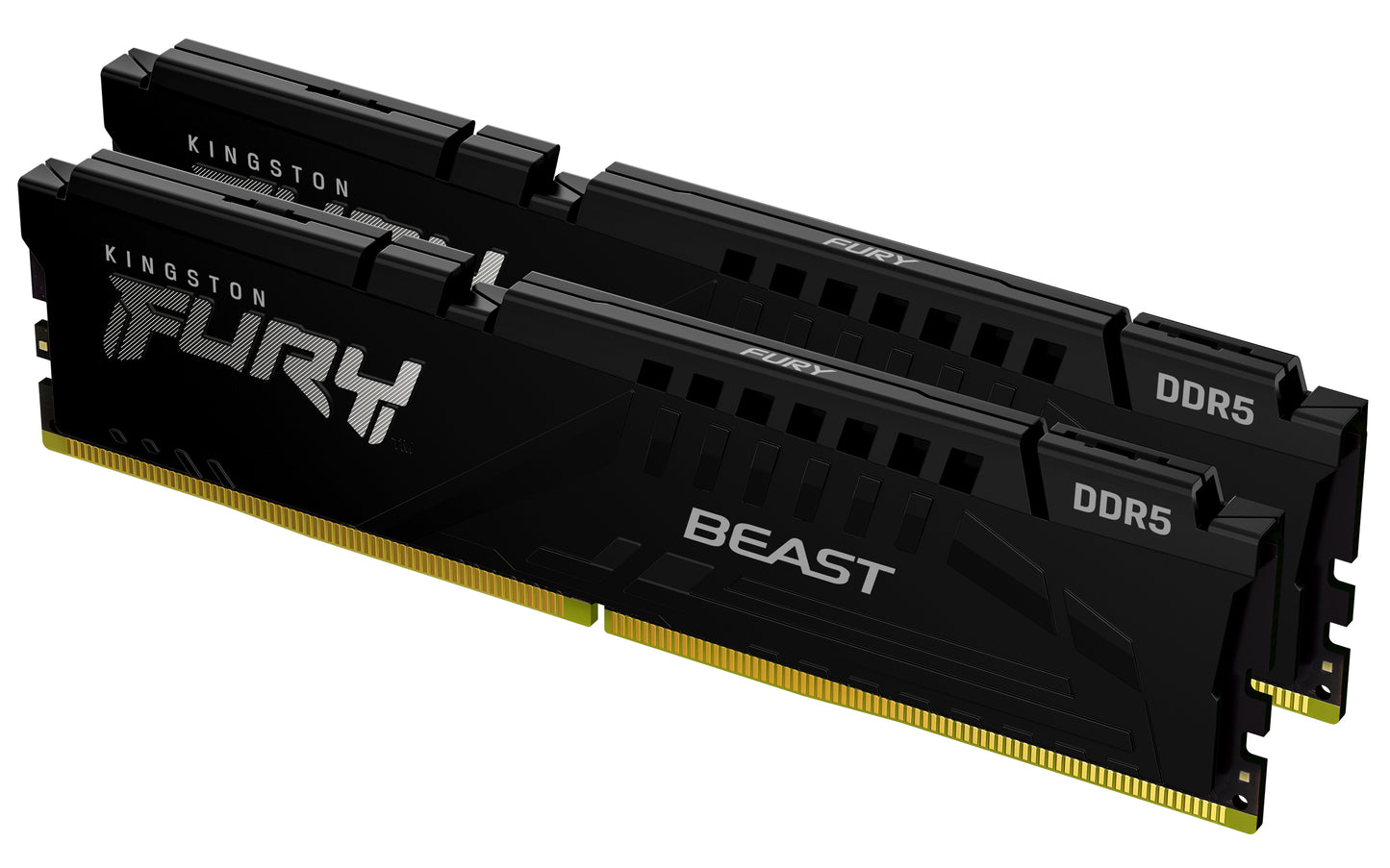 KINGSTON FURY Beast - 16 GB - 2 x 8 GB - DDR5 - 288-pin DIMM - Black