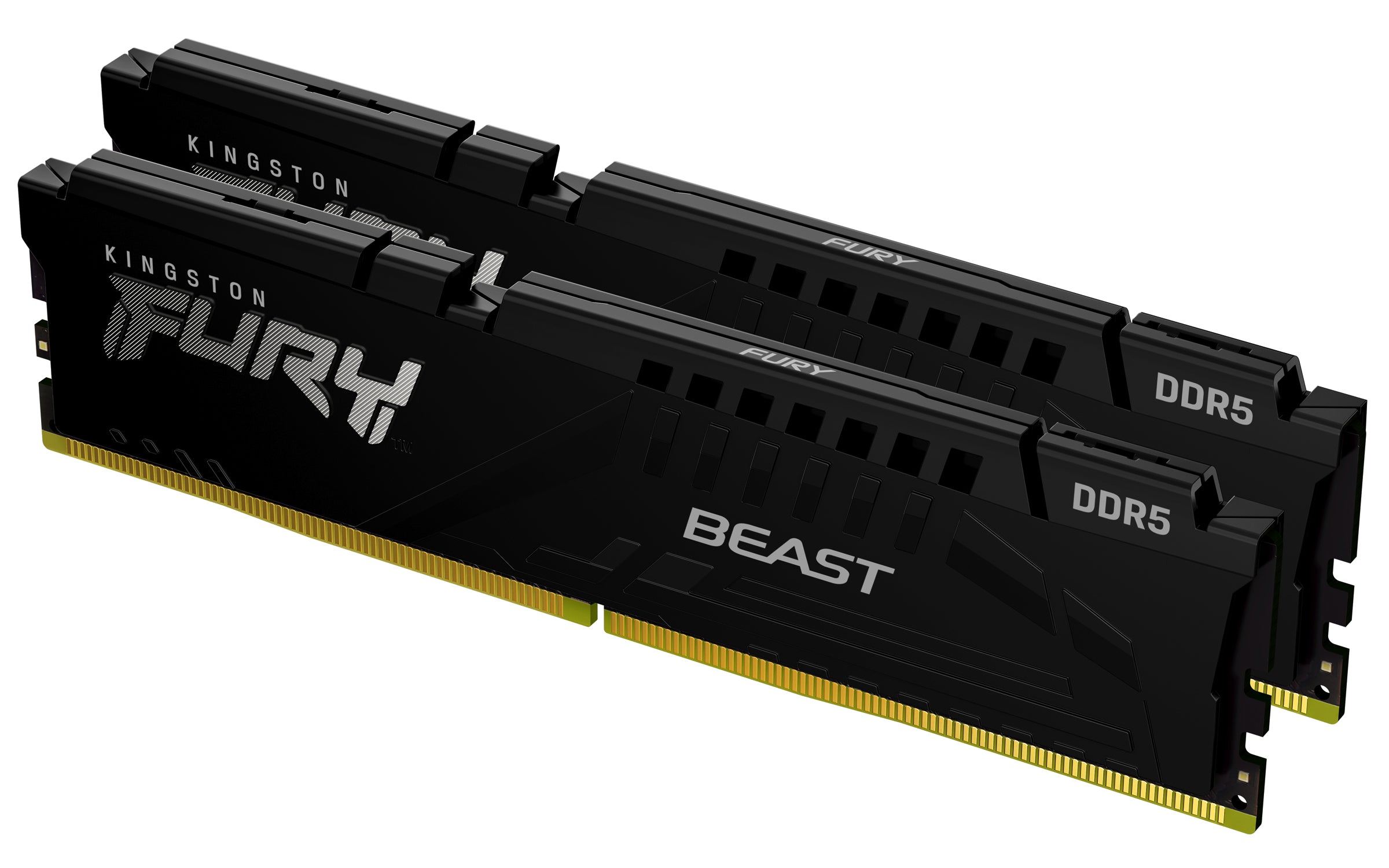 KINGSTON FURY Beast - 32 GB - 2 x 16 GB - DDR5 - 288-pin DIMM - Black