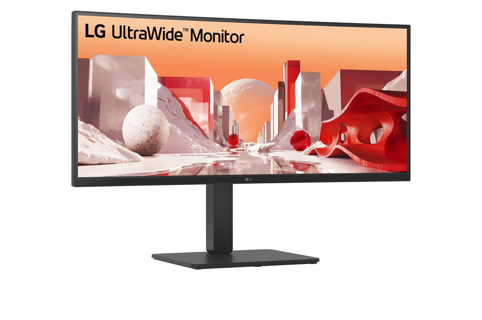 LG BA75QE - 34 inch - Wide Quad HD IPS Monitor - 3440x1440 - HAS - 5ms