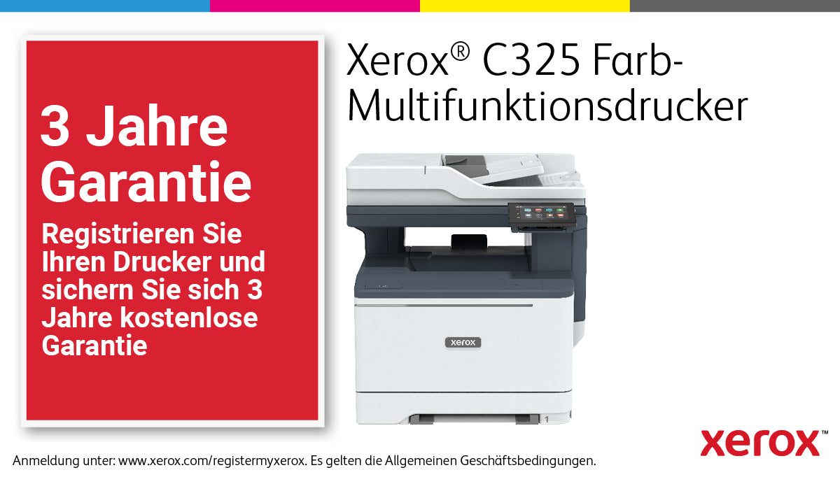 XEROX C325V - Laser printer - Colour - 33 ppm - WiFi